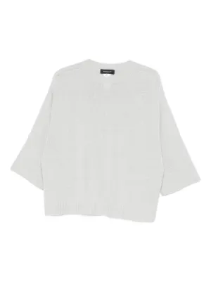 Fabiana Filippi Vネック Tシャツ | グレー | FARFETCH JP