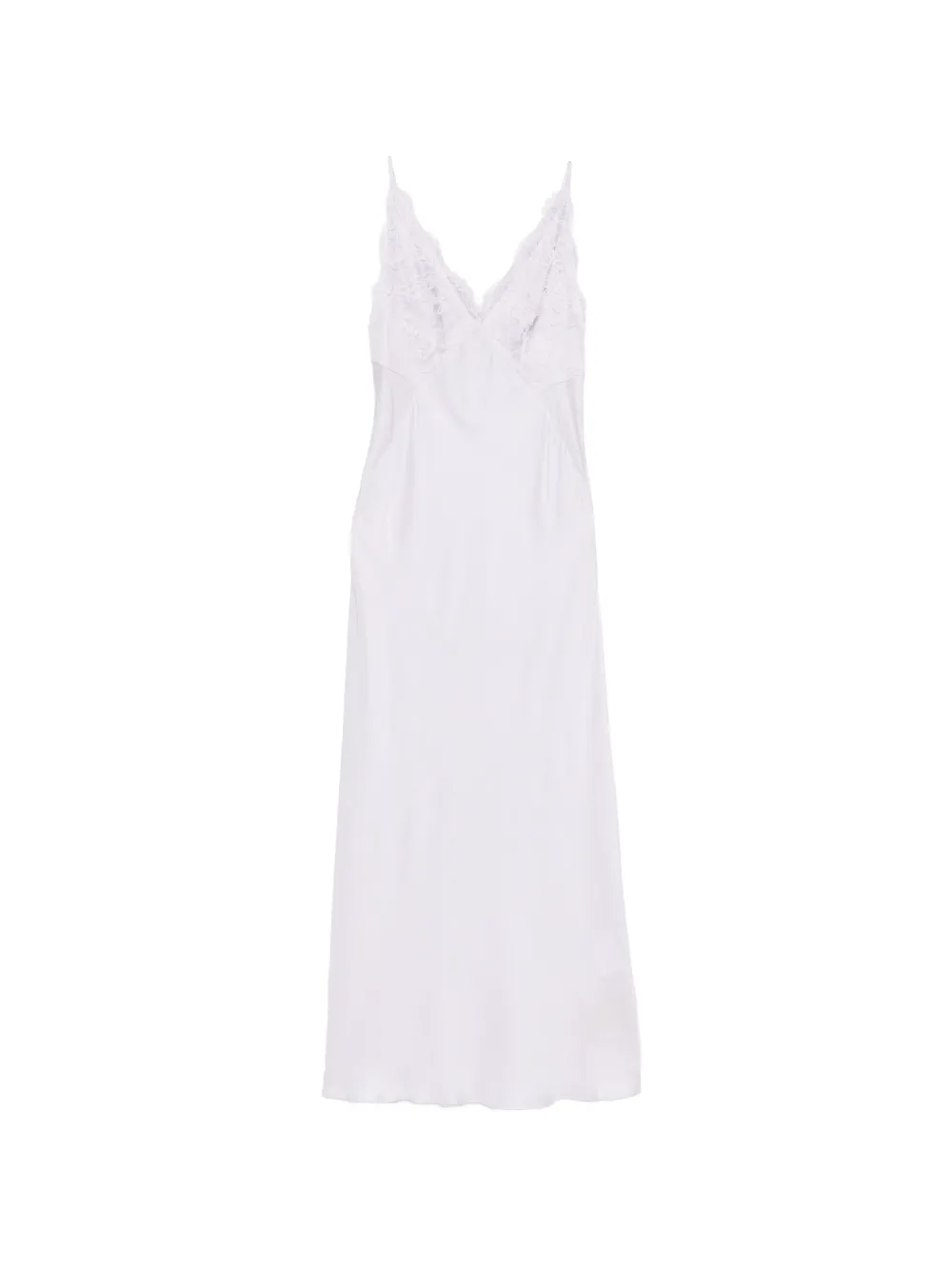 SANDRO lace-trim maxi dress - Viola