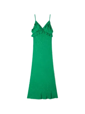 Michael Kors wide-straps Maxi Dress | Green | FARFETCH UK