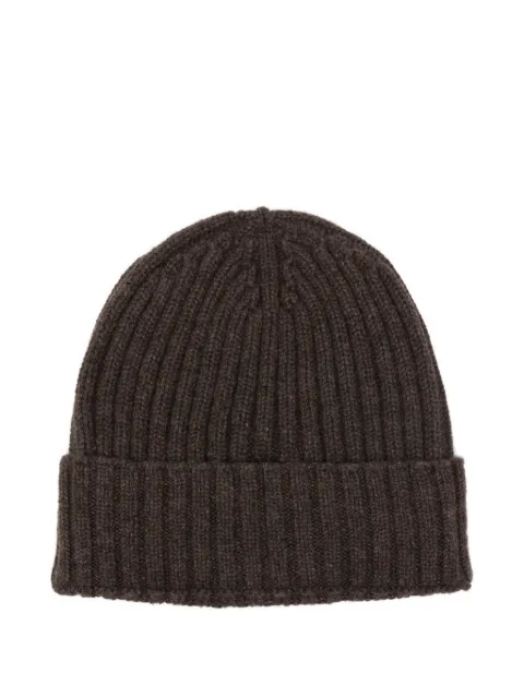 Dell'oglio ribbed beanie hat