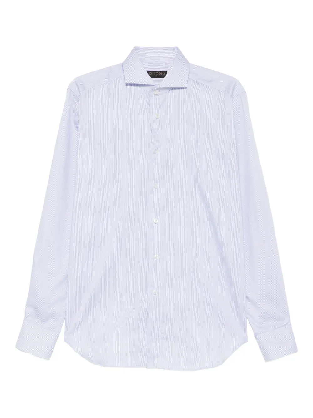 Dell'oglio striped button shirt - Blu