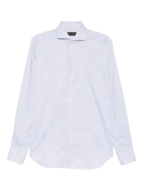 Dell'oglio striped button shirt