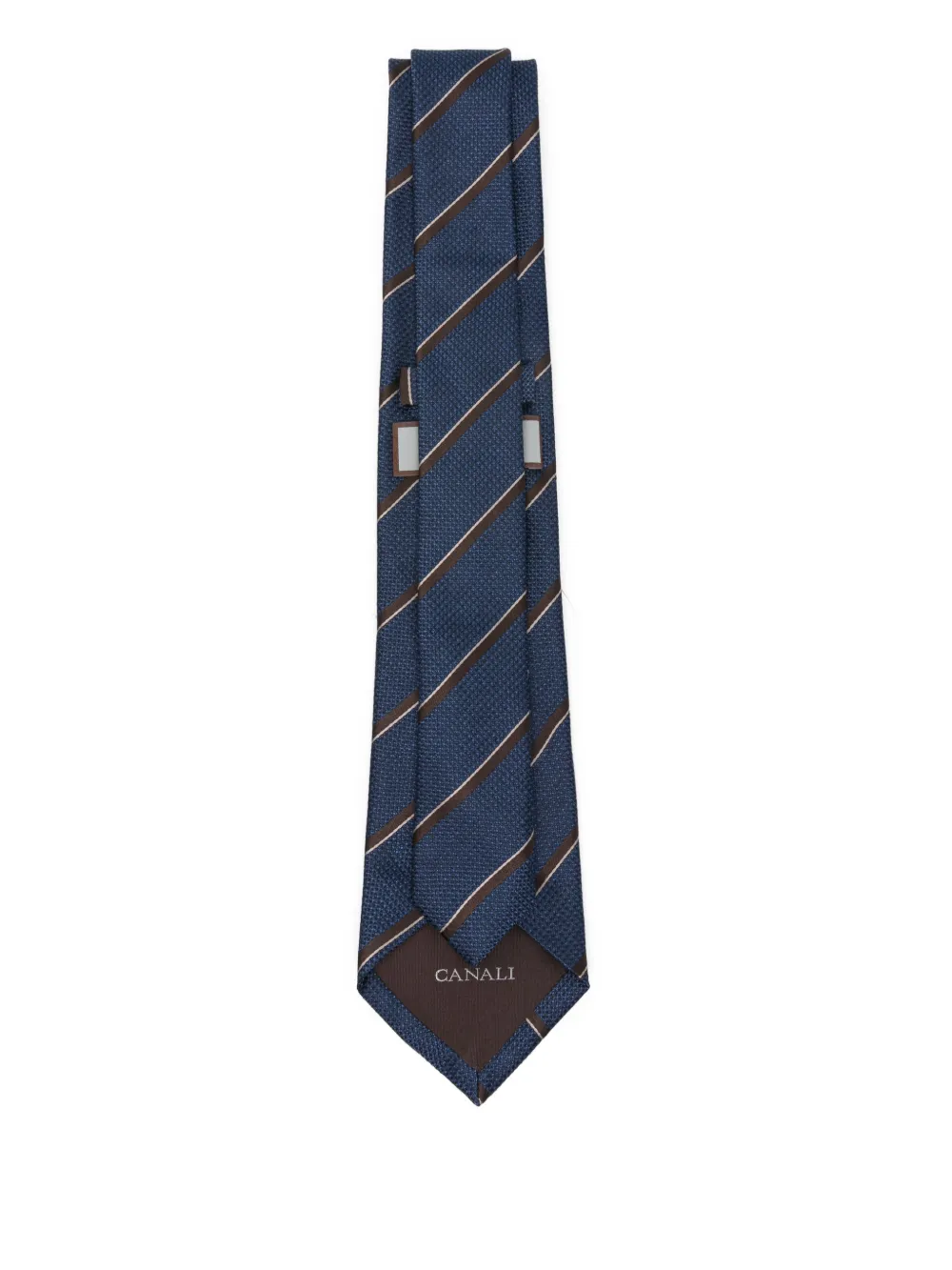 Canali striped-pattern tie | Image 2
