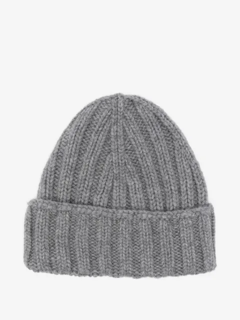 Dell'oglio ribbed beanie hat