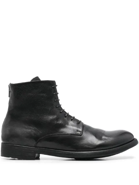Officine Creative Hive 016 lace-up zip-fastening boots