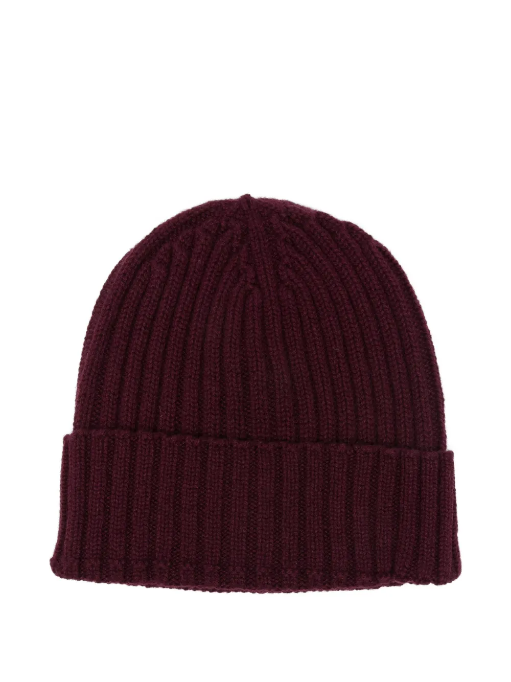 Dell'oglio ribbed beanie hat | Red | Image 1
