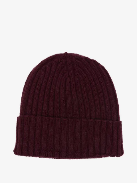 Dell'oglio ribbed beanie hat