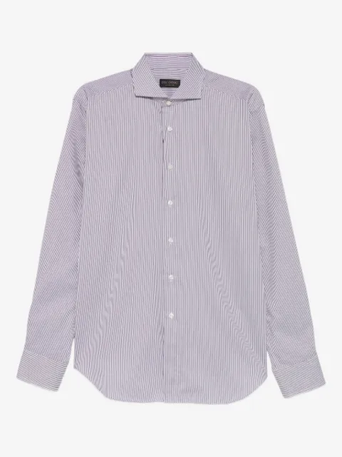 Dell'oglio striped button shirt