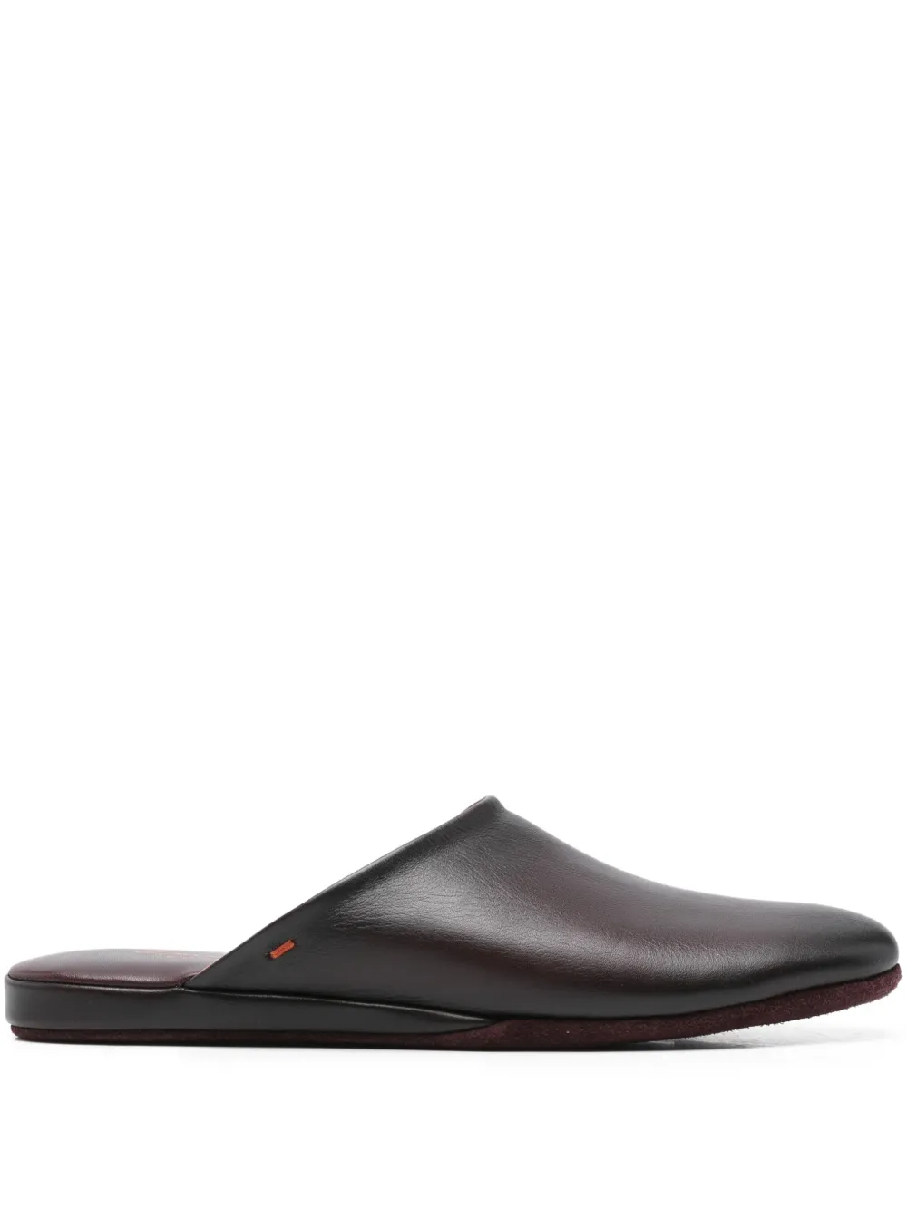 Santoni slippers slip-on con puntera redonda | rojo | Image 1