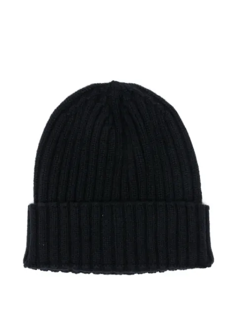 Dell'oglio ribbed beanie hat