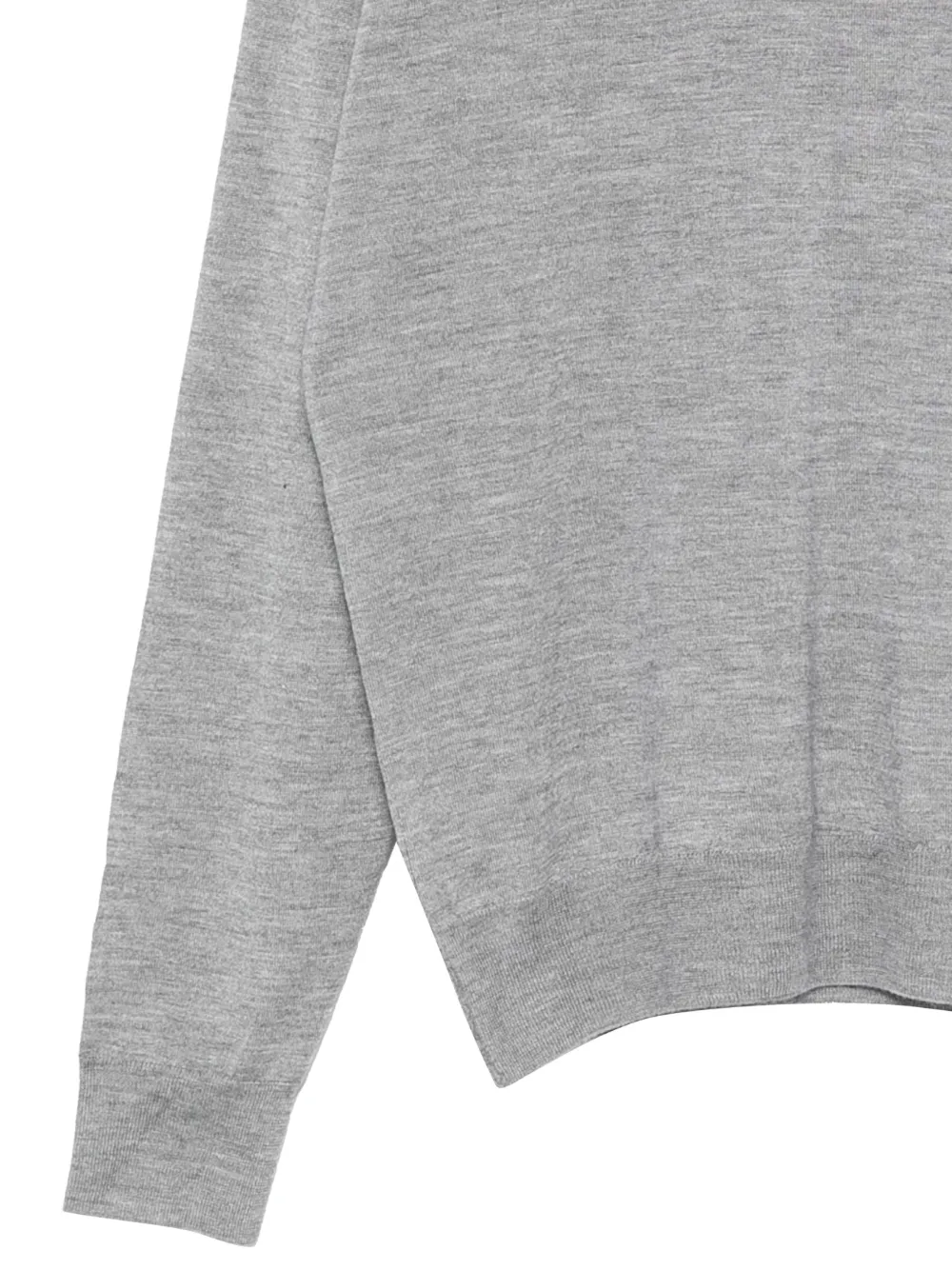 Dell'oglio Sweater met ronde hals Grijs