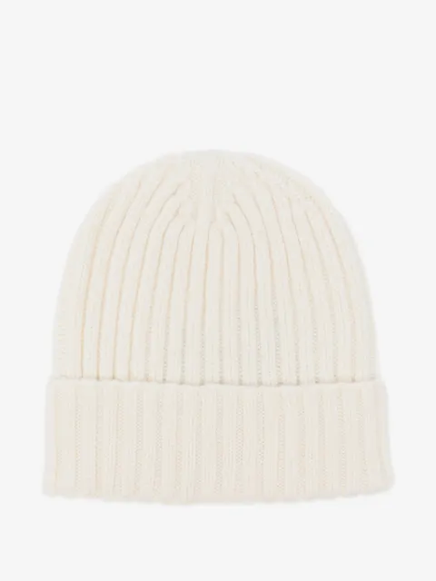Dell'oglio ribbed beanie hat