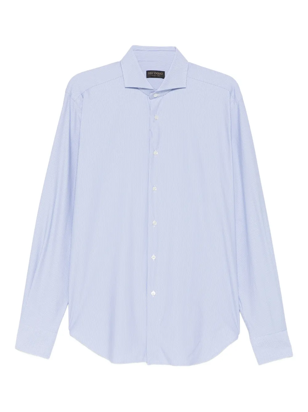 Dell'oglio camisa con botones y motivo de rayas | azul | Image 1