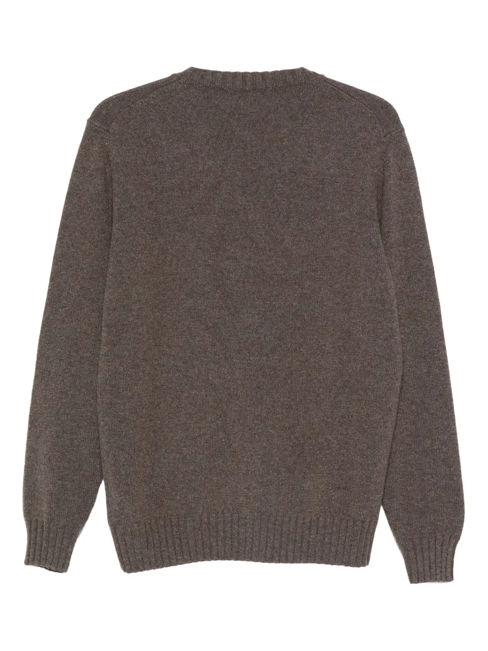 Dell'oglio Trui met ronde hals - Bruin