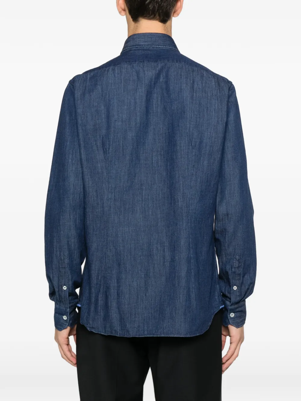 Dell'oglio Overhemd Blauw