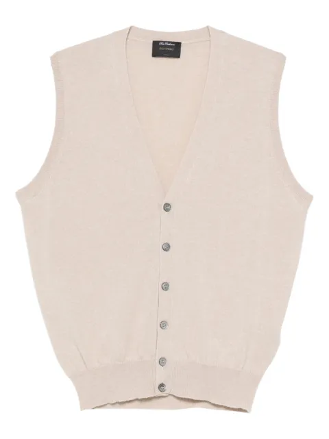 Dell'oglio buttoned sleeveless cardigan