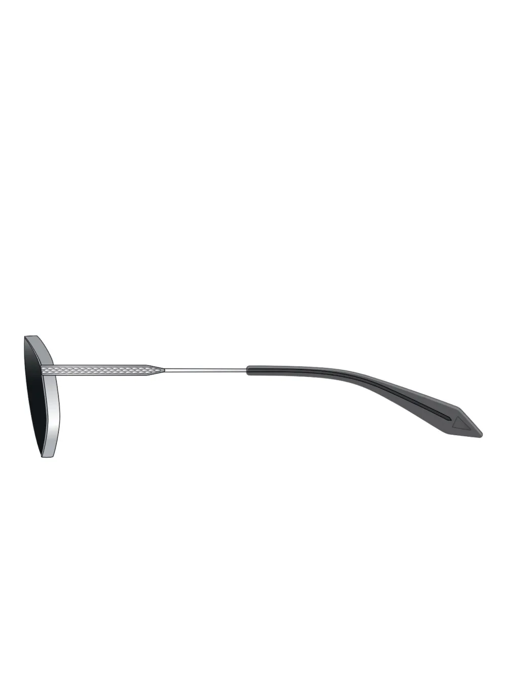 Cutler & Gross Breitling Léman 0001 sunglasses - Zilver