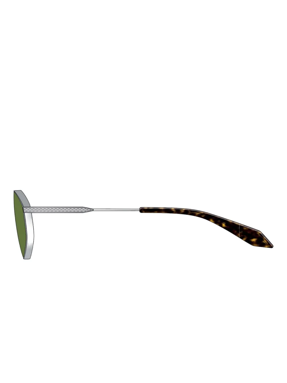 Cutler And Gross Breitling Léman 0001 Sunglasses In Brown