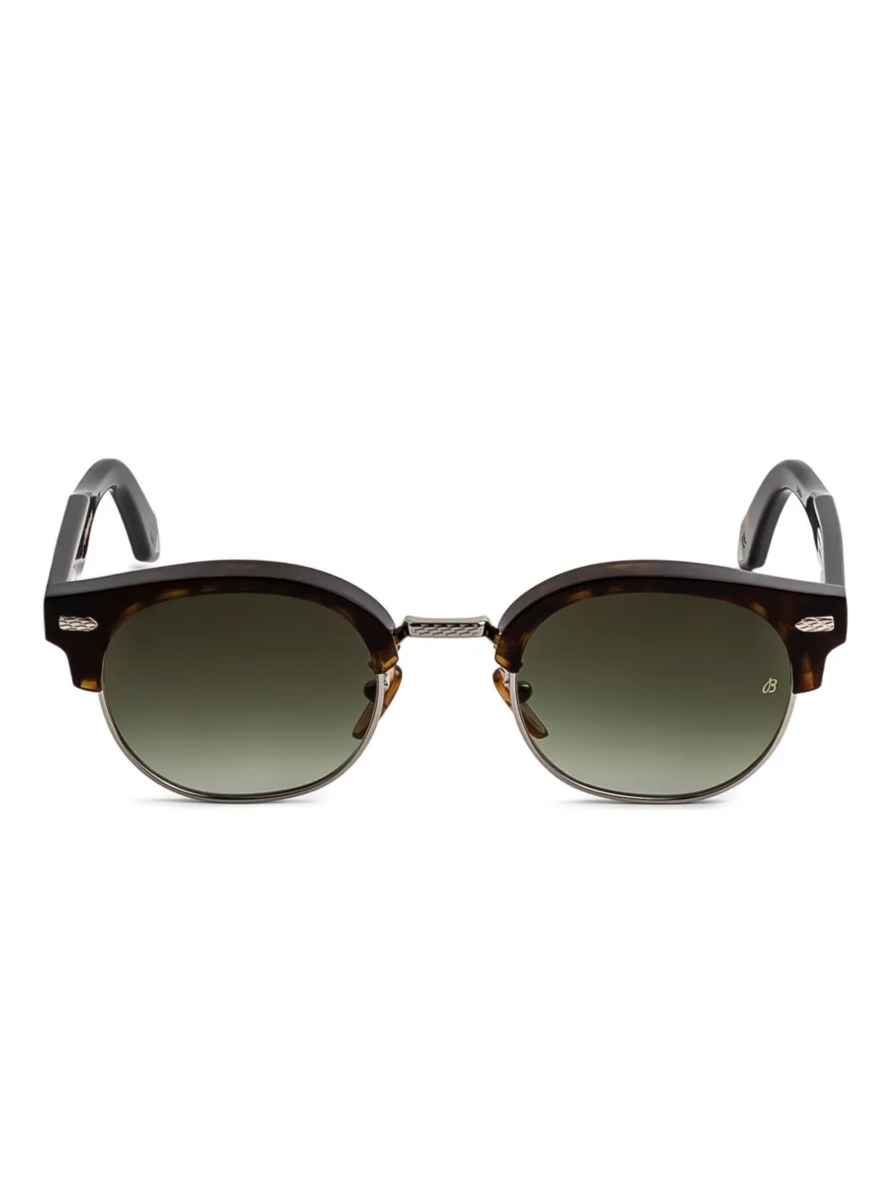 Cutler & Gross Breitling Biarritz browline frame sunglasses | Brown | Image 1