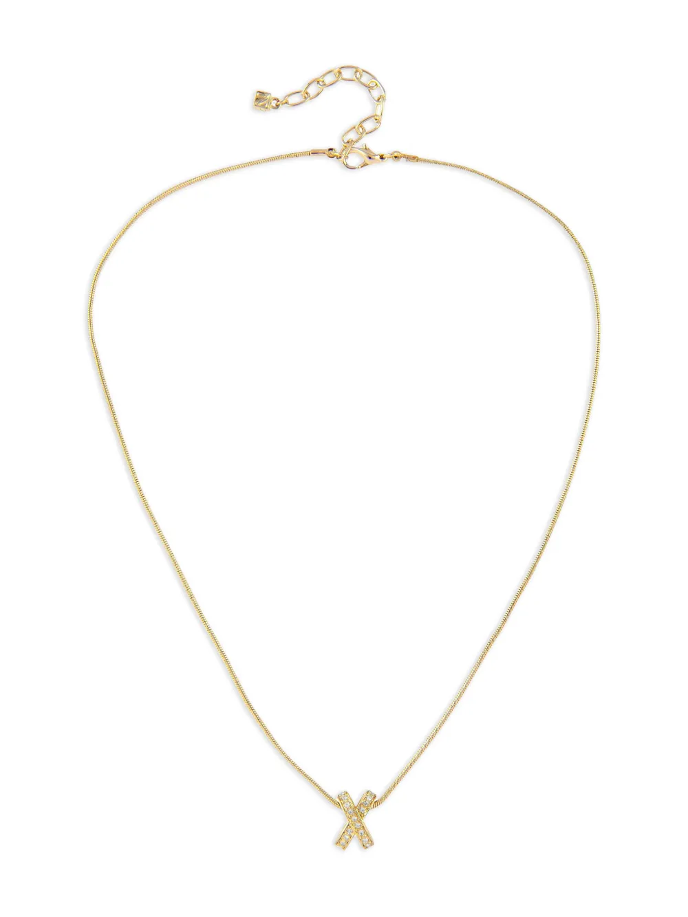 Nina Ricci Pre-Owned 1990s pendant-detail necklace - Gold