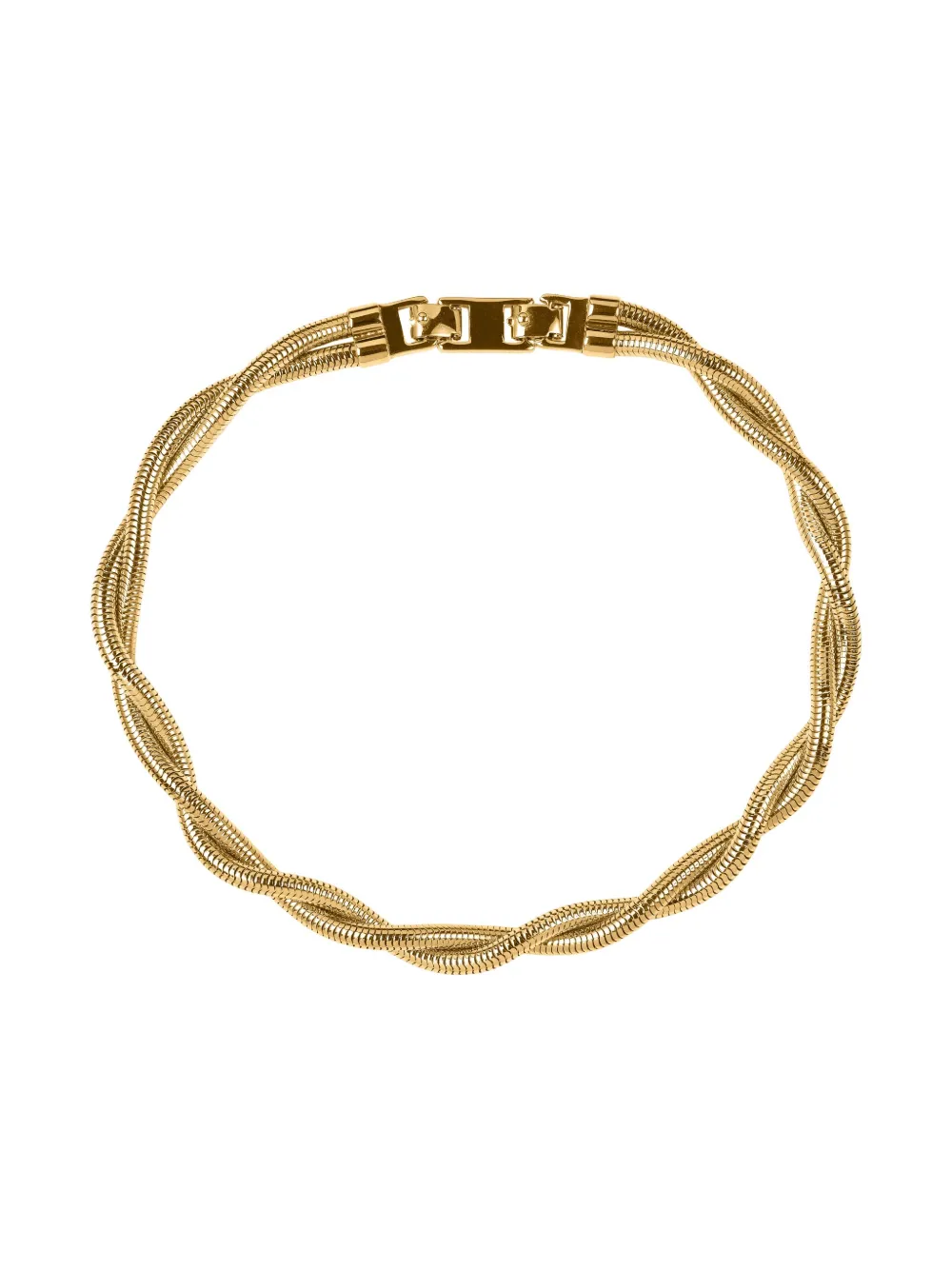 Monet Pre-Owned collier Flex Twist (années 1980) | or | Image 1