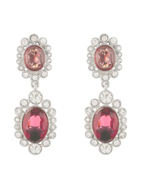 Monet Pre-Owned boucles d'oreilles pendantes à design de fleur (années 1980)