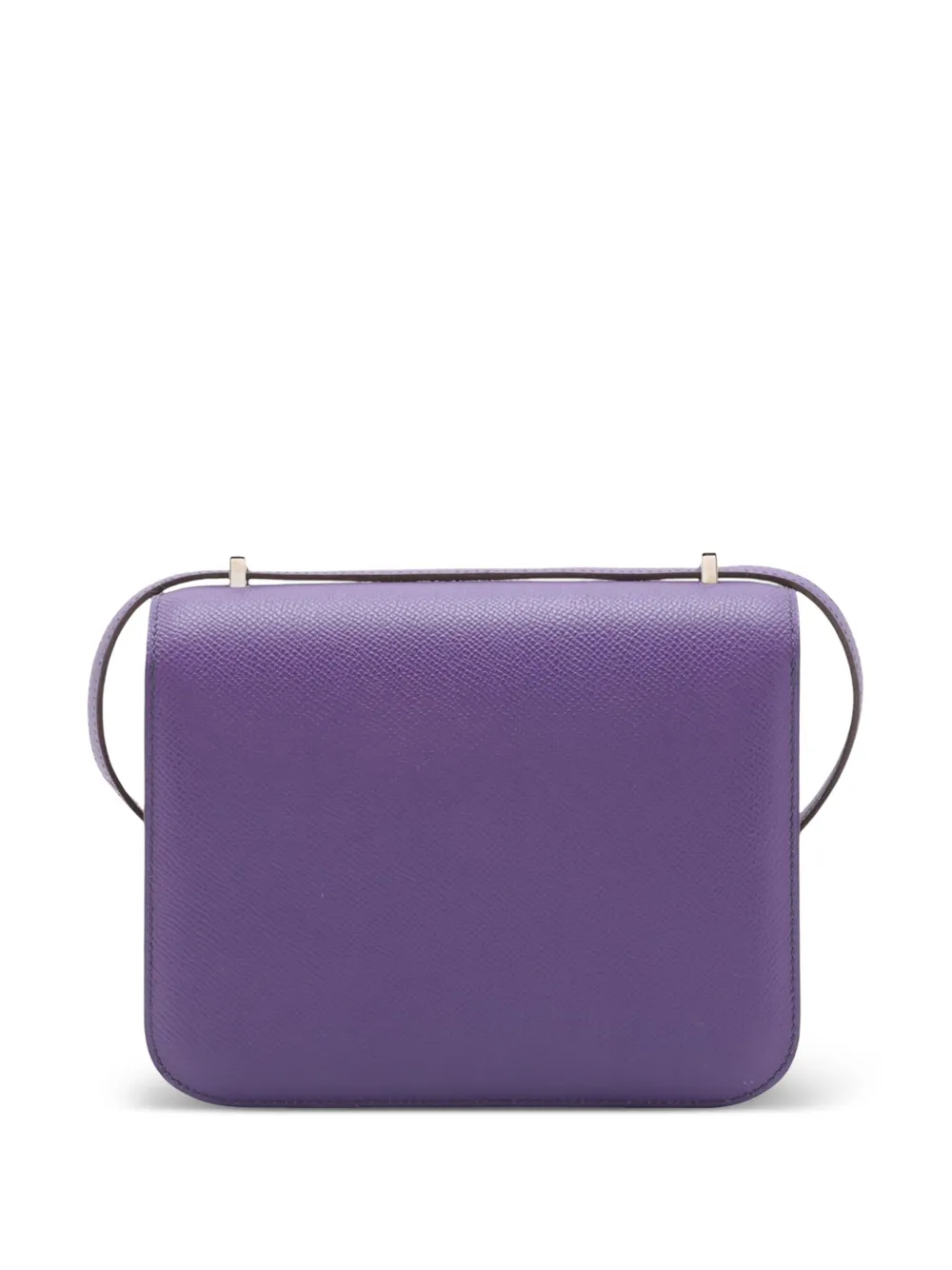 HERMES Pre-owned 2012 Mini Epsom Constance Iii 18 Crossbody Bag In Purple