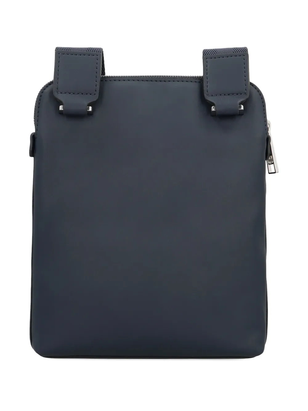 BOSS top-zip shoulder bag - Blauw
