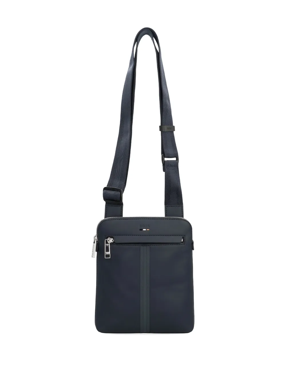 BOSS Schoudertas met rits Blauw