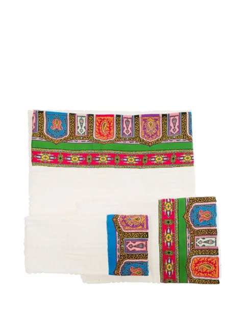 ETRO HOME paisley-border towels (set of five)