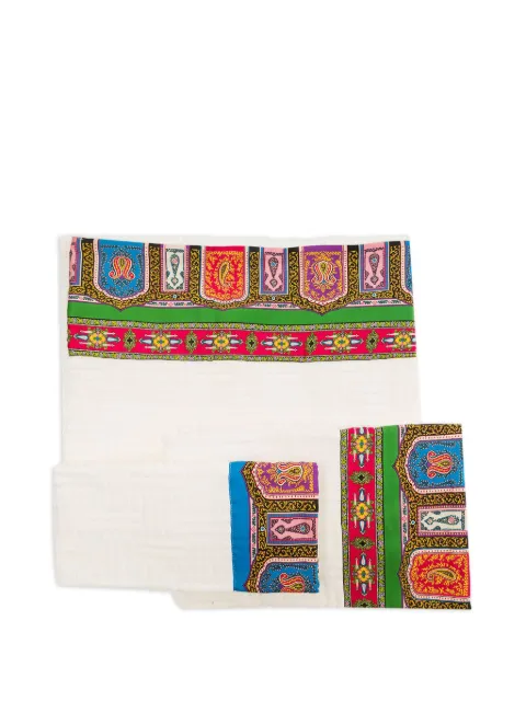 ETRO HOME paisley-border towels (set of five)