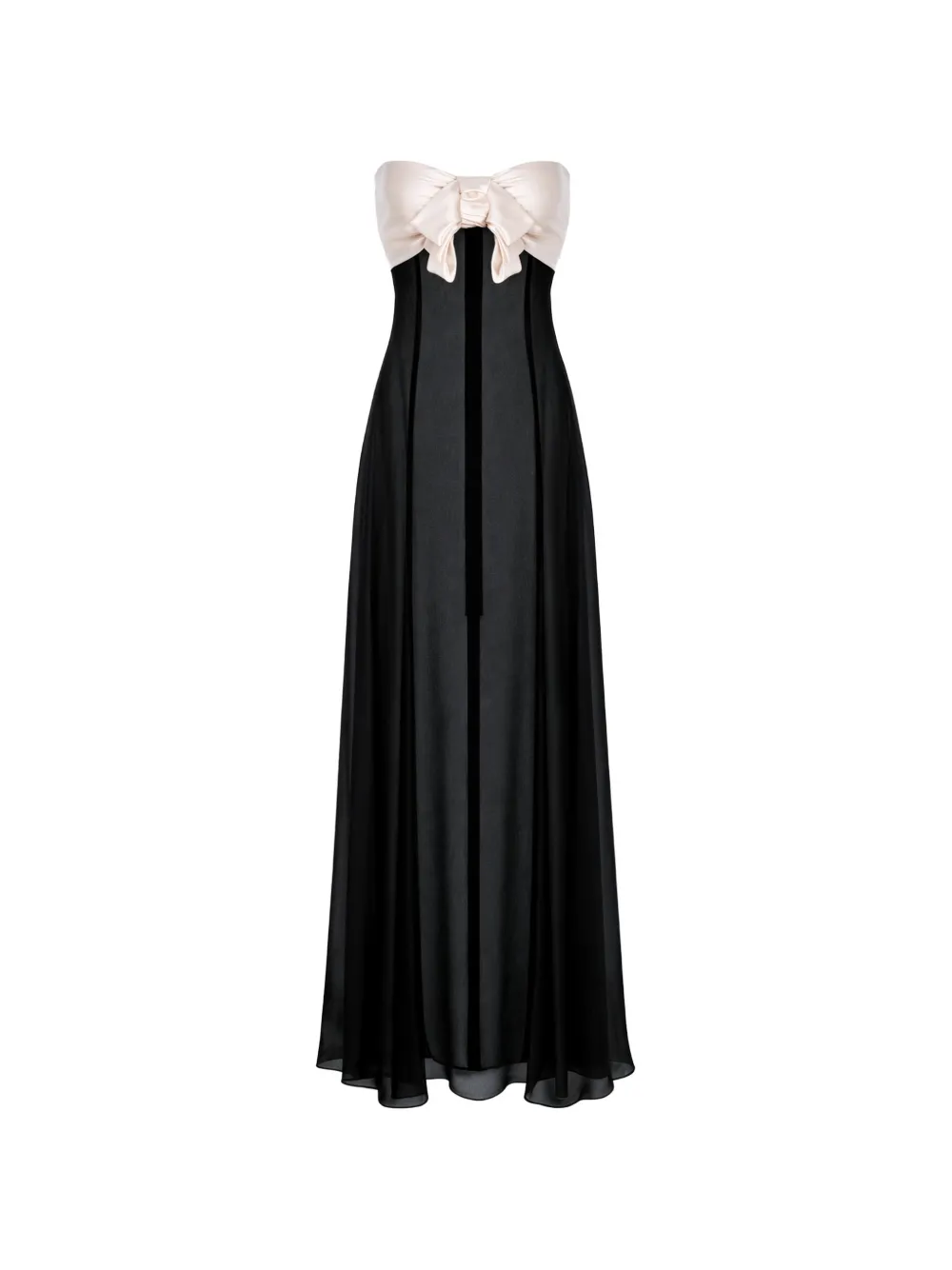 MANURÍ Donna maxi dress - Nero