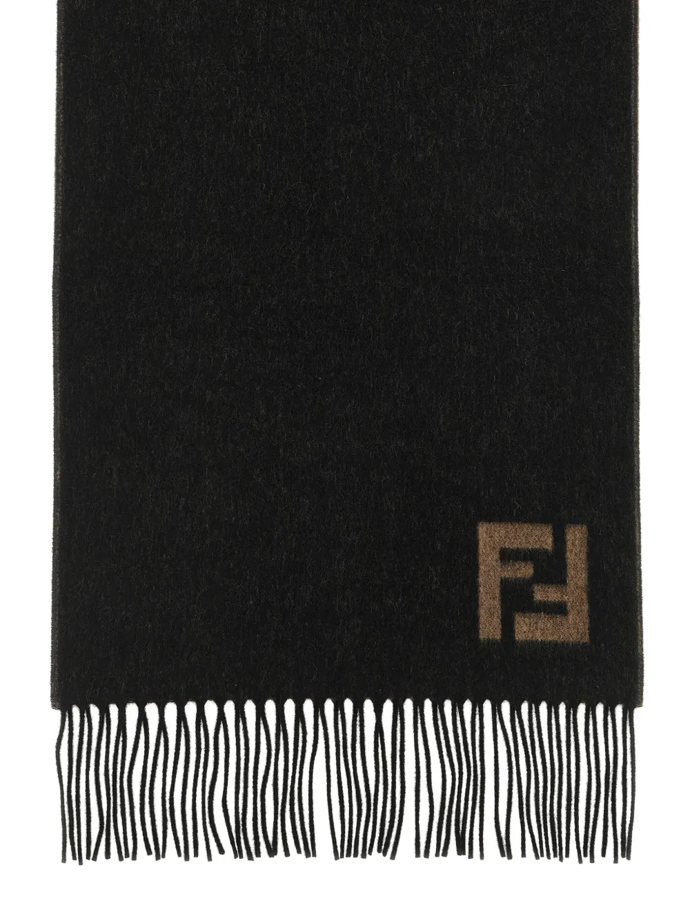  Fendi Double-sided Scarf - Brown 