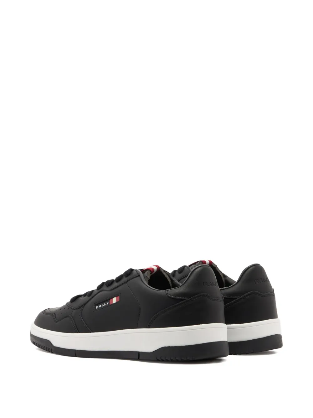 Bally Leren sneakers Zwart