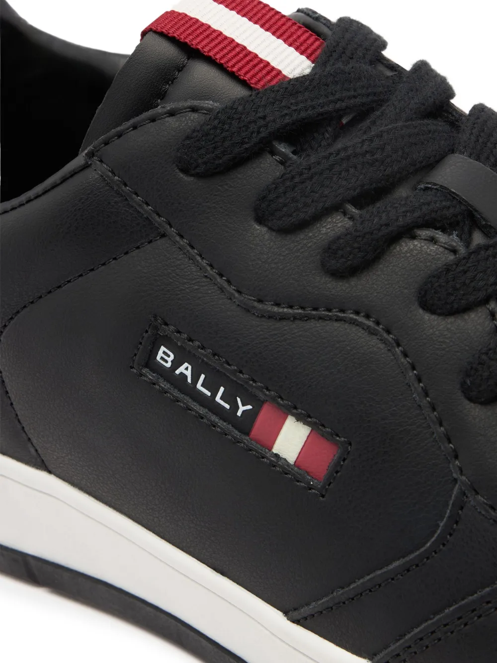Bally Leren sneakers Zwart
