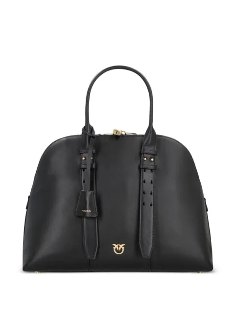 PINKO maxi Escape leather tote bag