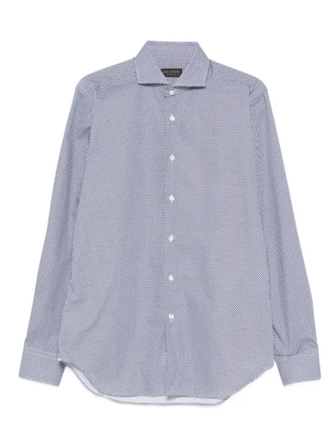 Dell'oglio buttoned patterned shirt