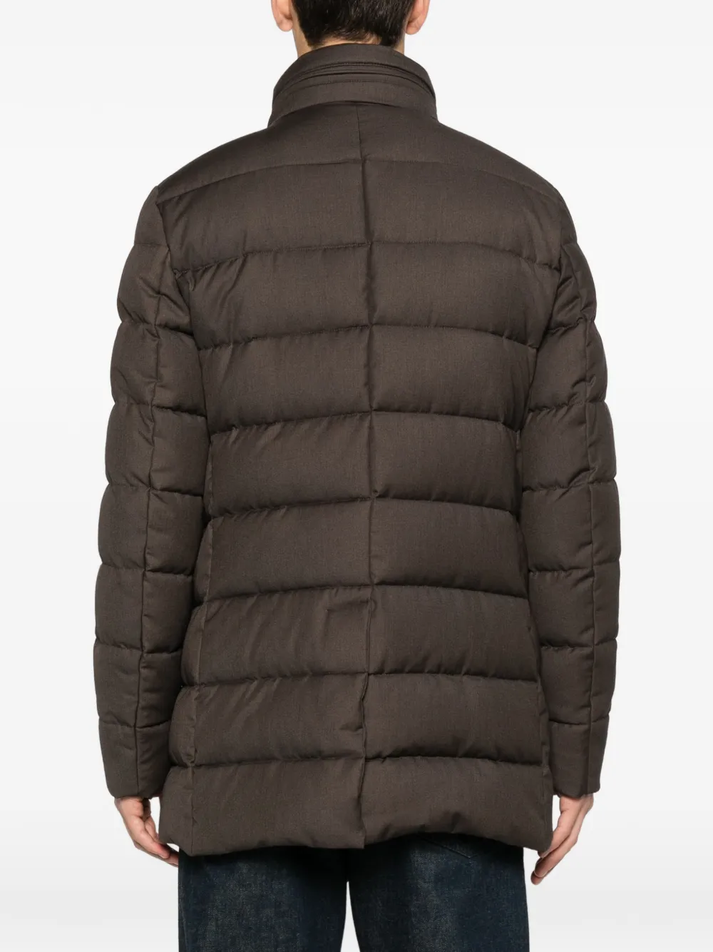 Moorer Imel-pum Padded Coat In Multi