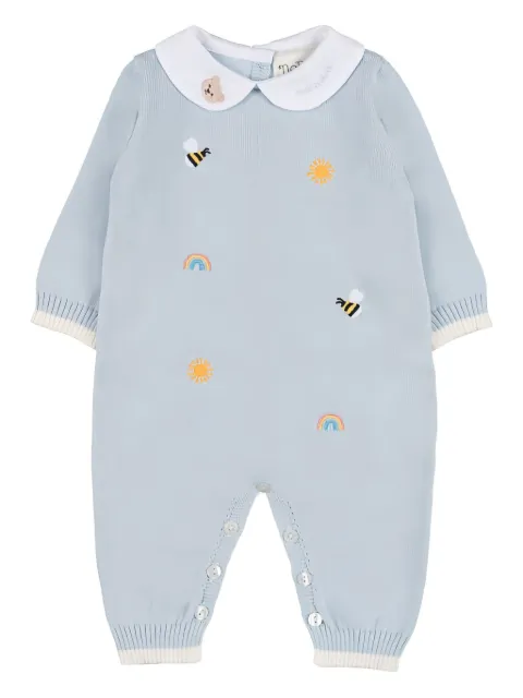 NANAN embroidered romper