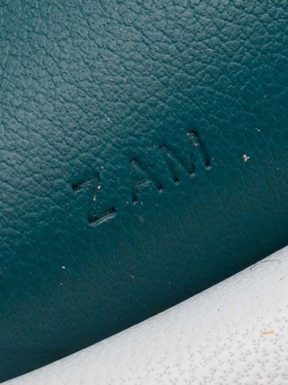 Pre-owned Hermes 2021 Milo Lambskin And Swift Grigri Rodeo Pegasus Bag Charm Key Chain In Blue