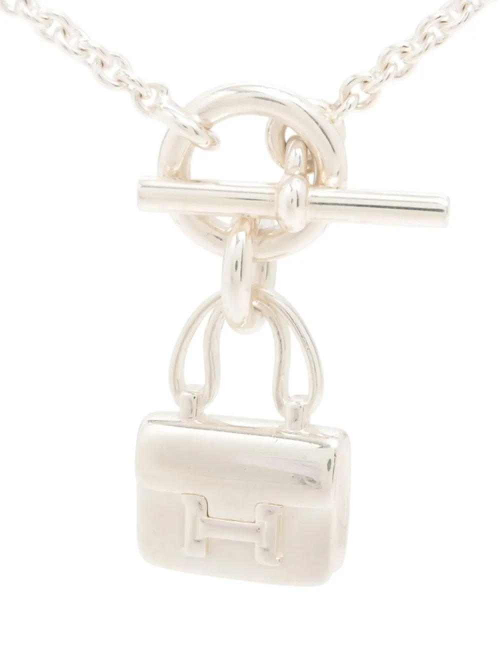 Hermès Pre-Owned 2000-2015 Sterling Silver Amulettes Constance Hermès Pre-Owned 2000-2015 Sterling Silver Amulettes Constance