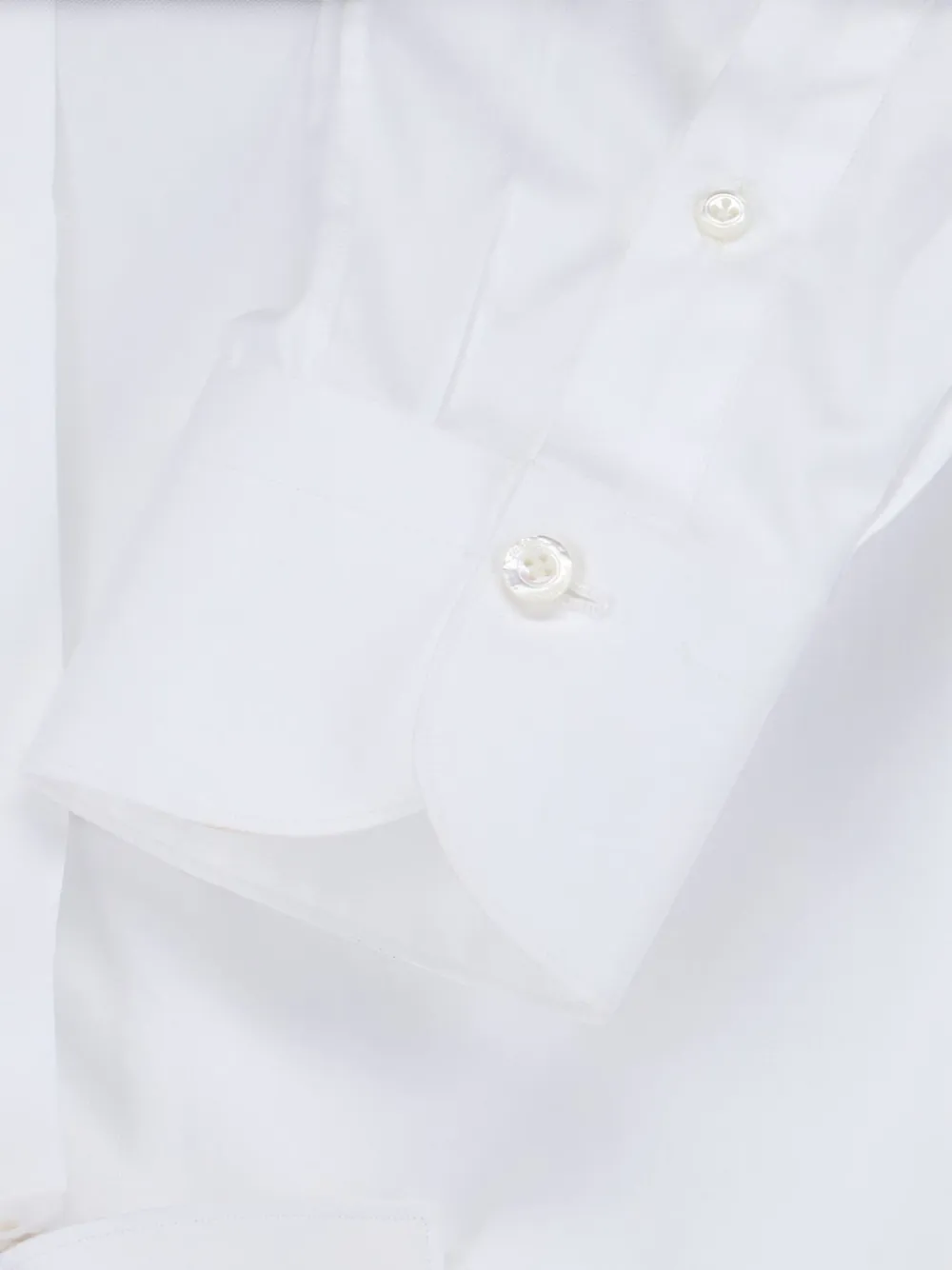 Finamore 1925 Napoli Milano overhemd met knopen Wit