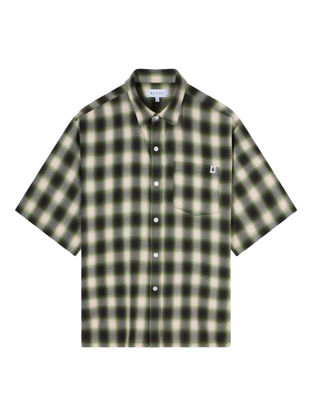 Edwin Millbury plaid shirt | Green | Image 1