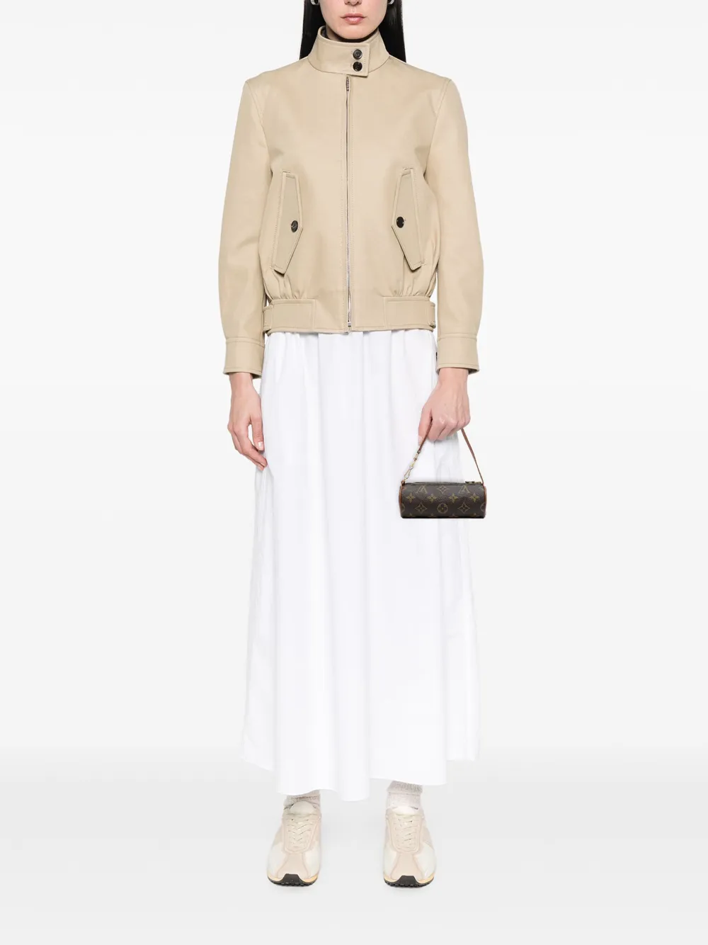 LOUIS VUITTON Pre-owned 2000-2025 Monogram Papillon Pochette Handbag In Brown