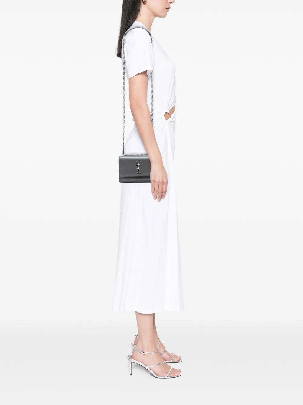 Saint Laurent Pre-Owned 2017 Small Leather Monogram Sunset crossbody bag | Pre-Owned | Image 2