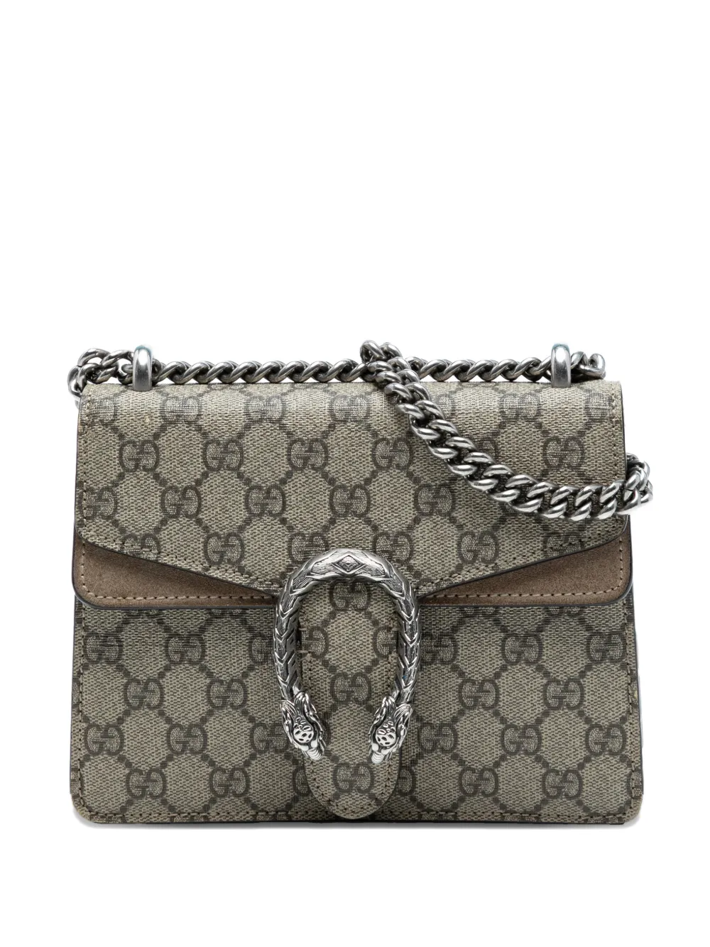 Gucci Pre-Owned Borsa a tracolla Dionysus piccola in tessuto GG Supreme 2016-2025 - Marrone