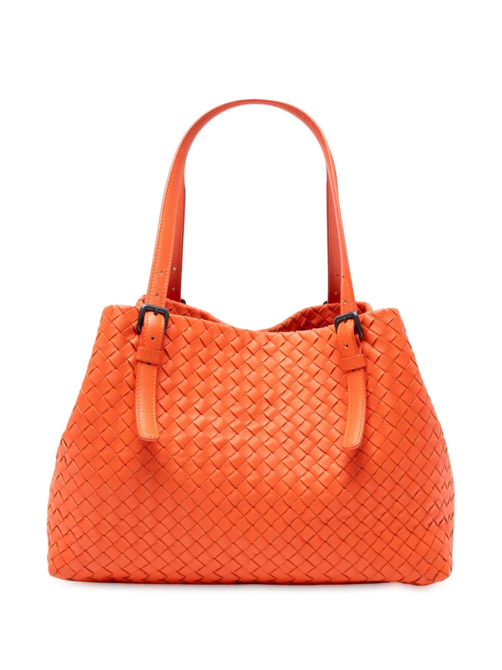 Bottega Veneta Pre-Owned 2012-2025 ミディアム ナッパ イントレチャート チェスタ トートバッグ - Bottega Veneta Pre-Owned 2012-2025 ミディアム ナッパ イントレチャート チェスタ トートバッグ -