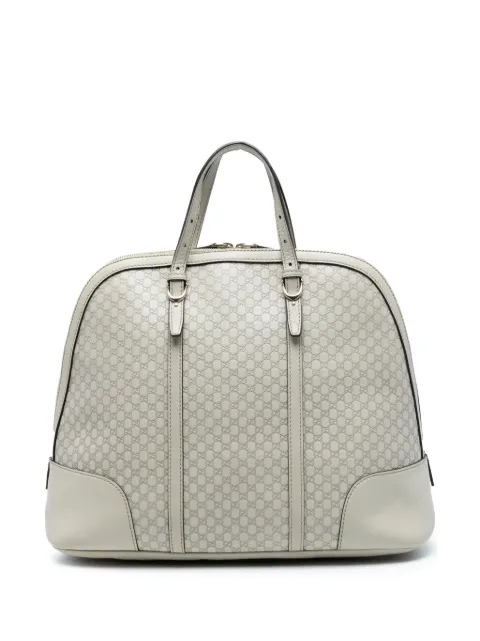 Gucci Pre-Owned 2016-2025 Large Microguccissima Nice Dome Top Handle Bag tote bag