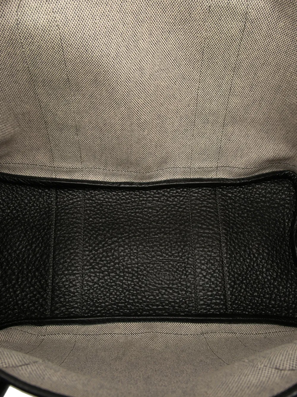 Pre-owned Hermes 2006 Toile And Negonda Garden Party 36 Tote Bag In Brown