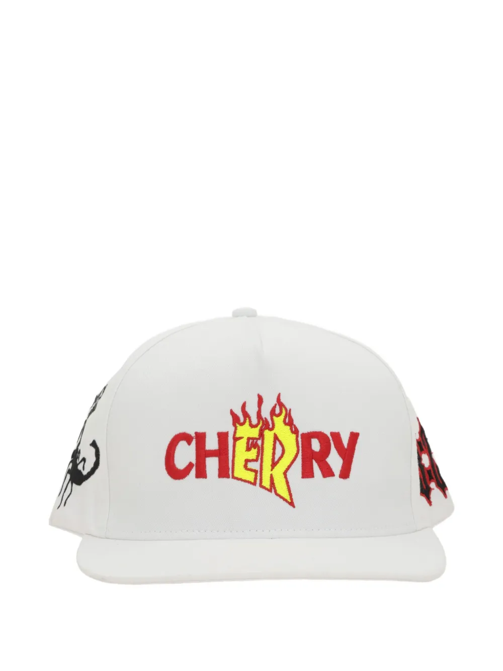 Cherry World logo-embroidered cap | White | Image 1